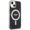 Guess GUHMP14SPCUMAK iPhone 14 / 15 / 136.1 czarny/black hardcase Marble MagSafe